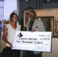 Picture of 2006 BCSF winner Francoise Makanda